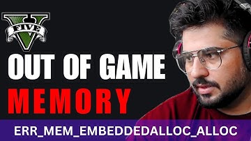 OUT OF GAME MEMORY ERROR GTA 5 I ERR_MEM_EMBEDDEDALLOC_ALLOC I FIX HINID/URDU
