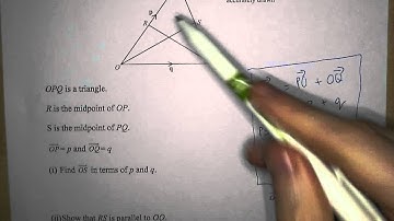 Vectors - Q6 GCSE Maths Revision Walking Talking Topics with Mr Barton