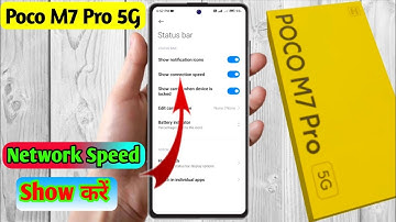 poco m7 pro 5g network speed setting | poco m7 pro 5g internet speed meter