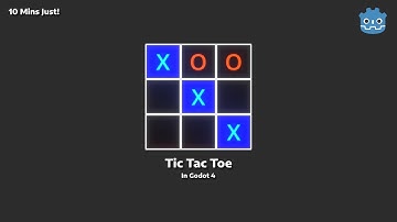 Tic Tac Toe in Godot 4 (Tutorial) [No Explanation]