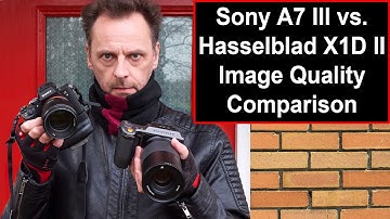Sony A7 III vs Hasselblad X1D II 50C Image Quality Comparison