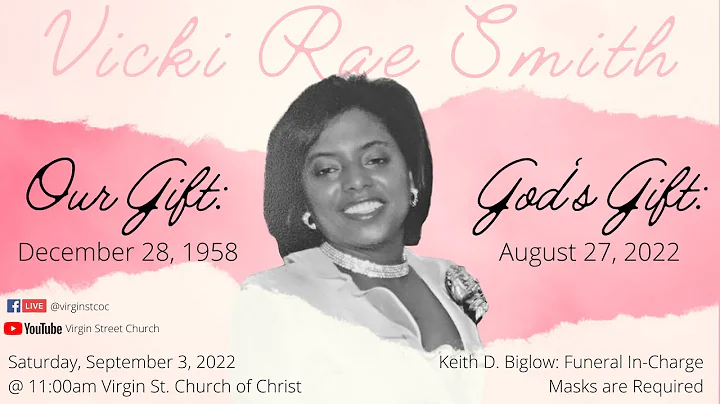 Home Going Service: Vicki Rae Smith