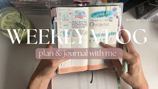 Weekly Vlog | Plan & Journal With Me During a Typical Week at Home