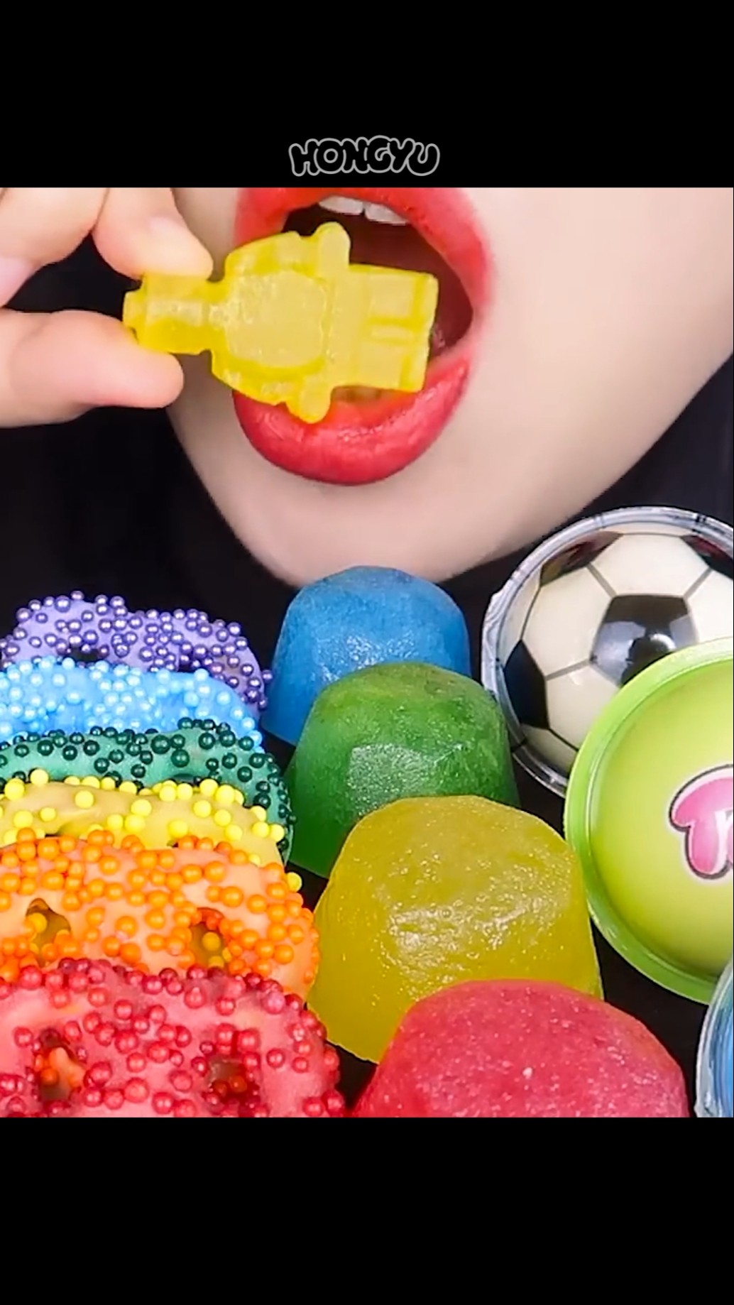 ASMR 바삭한 무지개 디저트 모음 #shorts #mukbang #eating # #satisfying #먹방