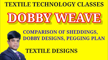 Dobby weave | Dobby designs | Dobby shedding | Lifting plan | Pegging plan