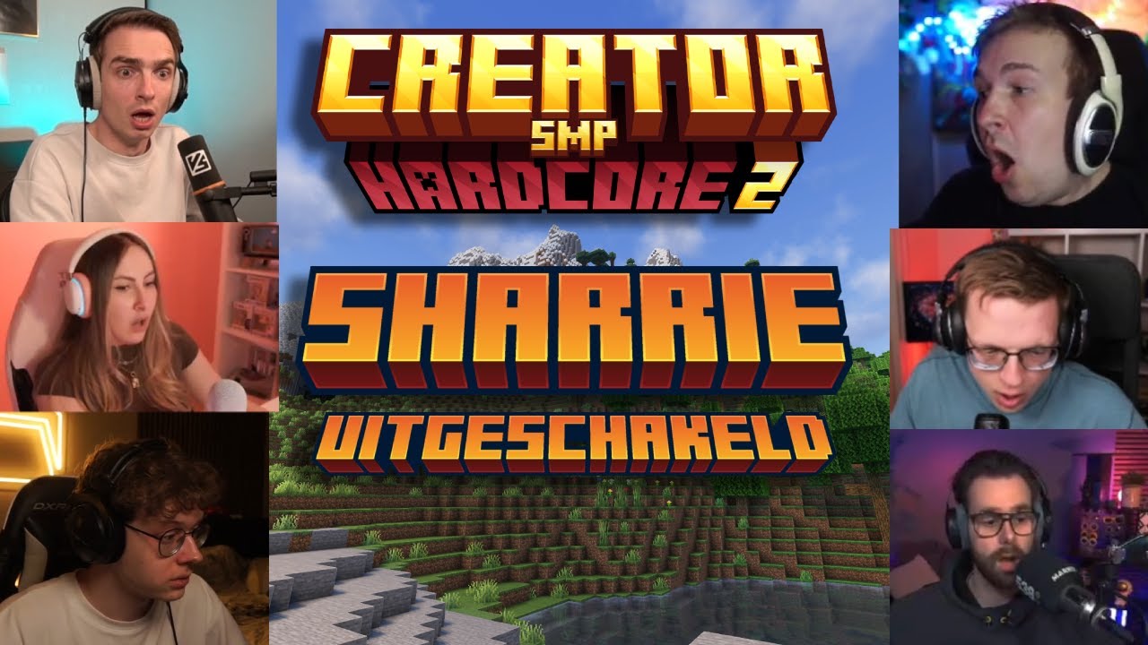 Streamers Reageren Op De Death Van Sharrie In Creator SMP Hardcore S2