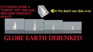 Ships Over Curve? EASIEST Flat Earth proof!