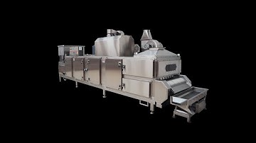BIONOT - NOT 2000 SMALL - CONTINUOUS ROASTER FOR ALL KIND OF NUTS AND SEEDS (customer installation)