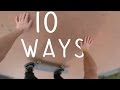 10 Ways to Stop on your Skateboard