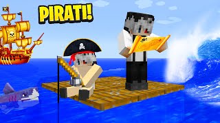 Minecraft Dar Sutem Pirati 24 de Ore cu BEBE GANI...