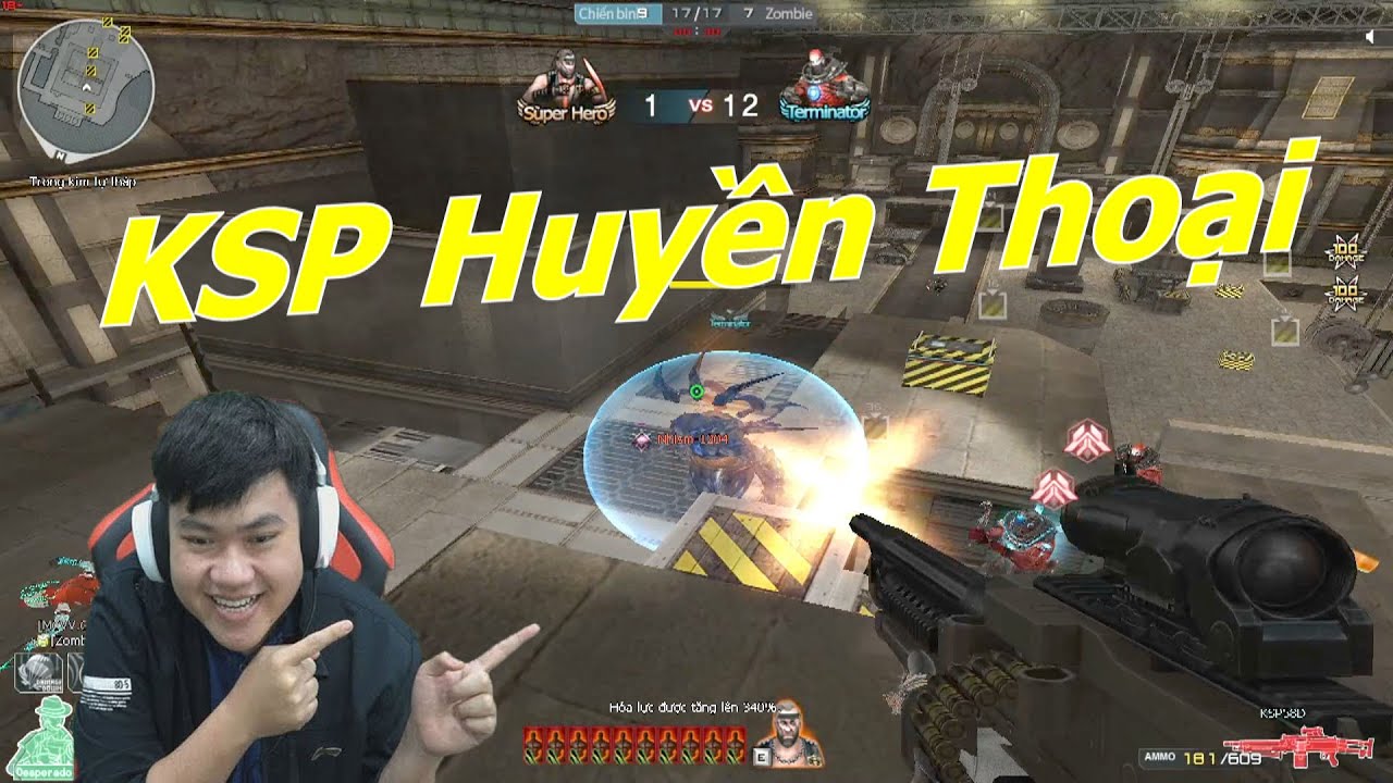 KSP - Súng MG Huyền Thoại Còn Mạnh Không ? - Tiền Zombie v4