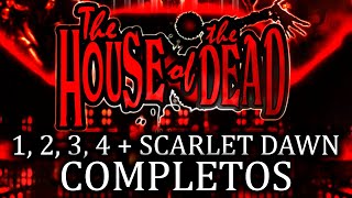 TODOS LOS THE HOUSE OF THE DEAD COMPLETOS EN 1 VÍDEO (1,2,3,4 Y SCARLET DAWN) - GAMEPLAY ESPAÑOL