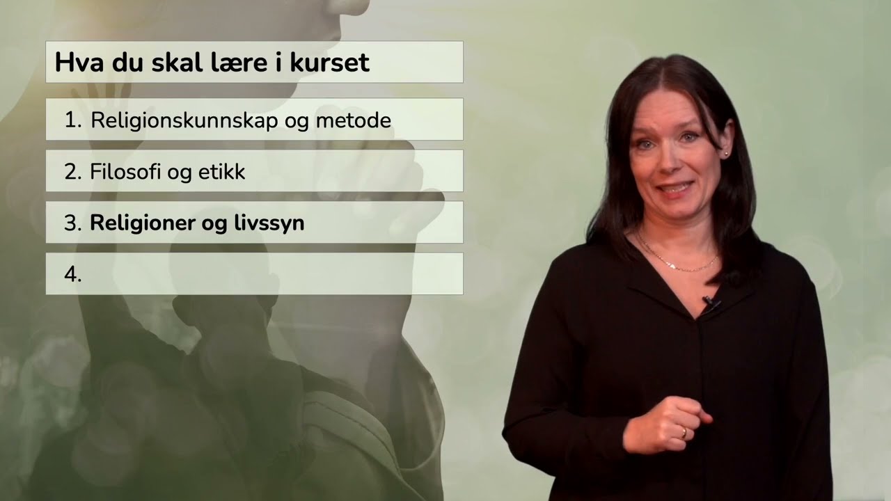 Dette lærer du i Religion og Etikk