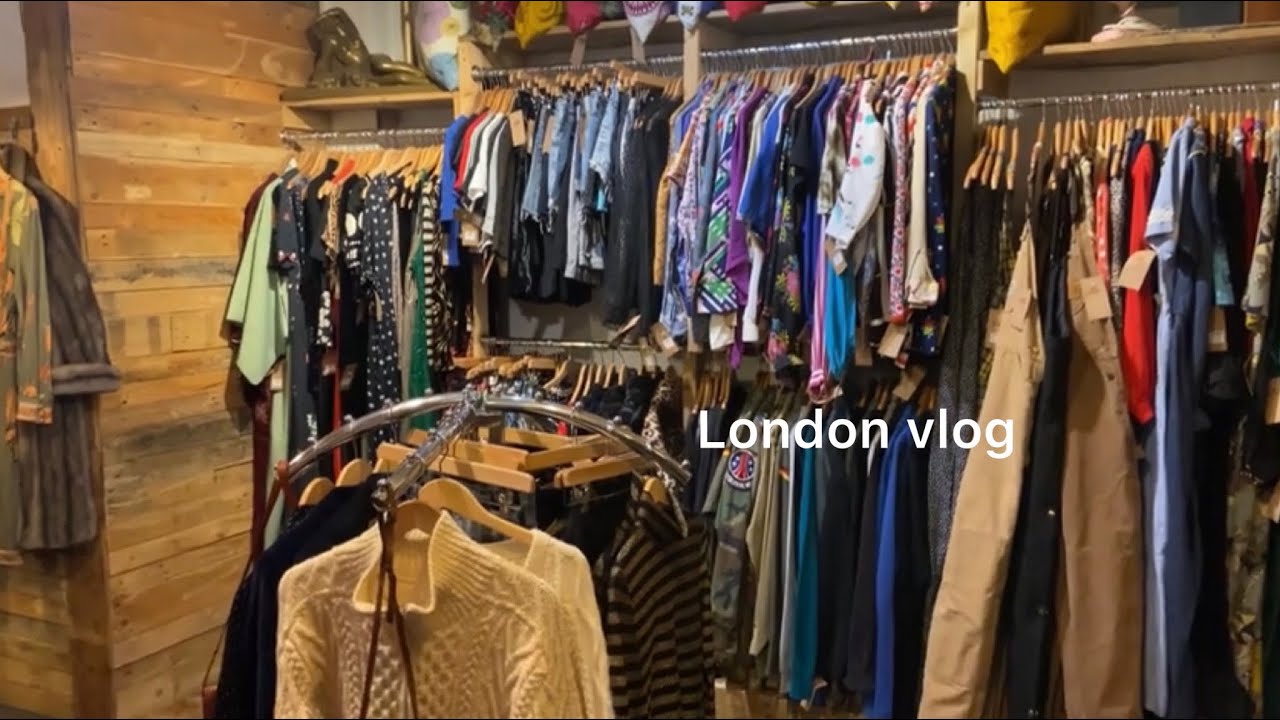 古着女子 l ロンドン古着屋・ビンテージ巡りl 秋冬アイテム l Camden 