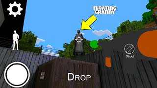 FLOATING GRANNY VS NEW ROCKET LAUNCHER WEAPON IN GRANNY V1.8 MINECRAFT MOD! screenshot 3