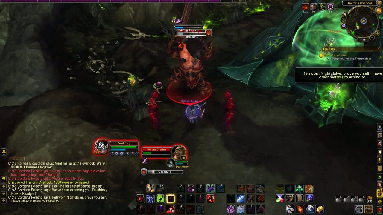 Dark Revelations Quest World of Warcraft