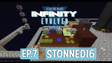 FTB Infinity Evolved Skyblock Expert Mode Mod Pack EP 7