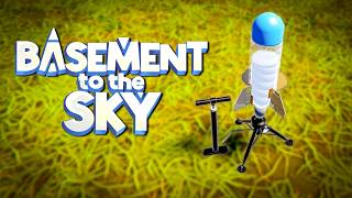 Building the BEST Rocket in Basement To The Sky screenshot 3