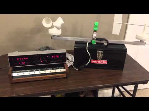 Heathkit ID-4001 Weather Station Testing