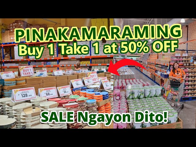 PINAKAMARAMING BUY 1 TAKE 1 at NAKA 50% OFF | No Membership Pa Kaya Mas Masarap Mamili Dito! class=