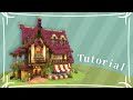 Minecraft: Fantasy House Build Tutorial ≫ Cute Shop Window Design