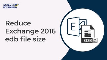 Reduce Exchange 2016 EDB file Size