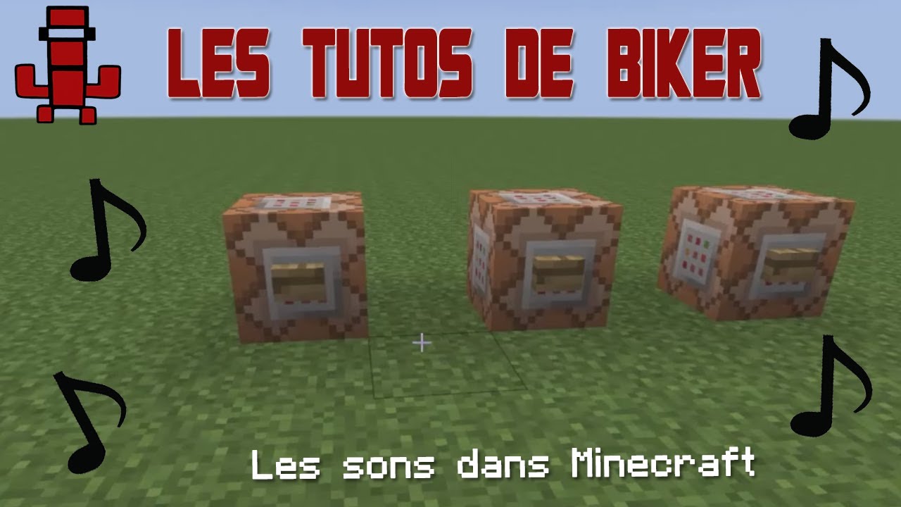 Tuto Redstone • Jouer les sons de Minecraft avec les Commands blocs