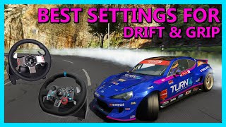 BEST Logitech G25 | G27 | G29 | G920 Setting For ASSETTO CORSA  DRIFTING / GRIP