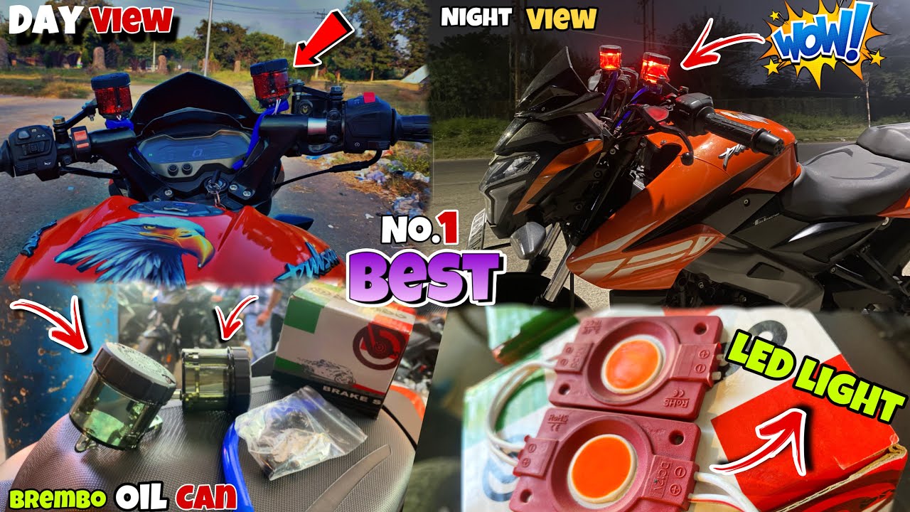 Brembo Oil Can In Pulsar NS125  || Installation & Detailed || New Look