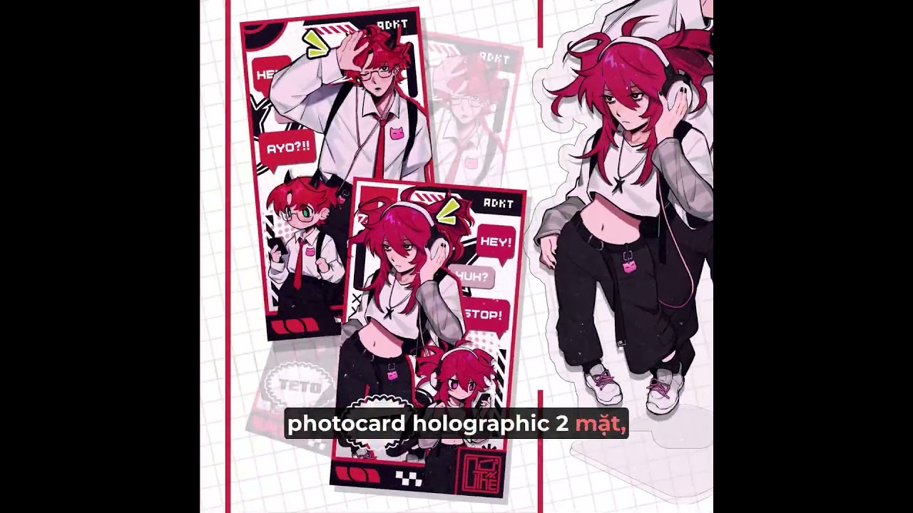 hàng merch preoder nóng hổi cho anh em đây #重音テト #teto #merch #vietnamese