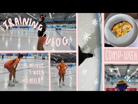 what a training day looks like a week before a comp! | mads skates