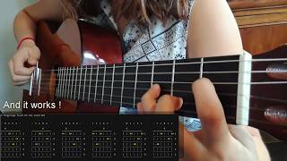 Guitar chord fingering generator (C++)