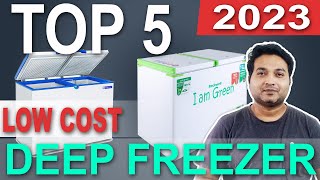 Top 5 Best Deep Freezer 2023 | Top 5 Deep Freezer | Best Convertible Chest Freezer In India