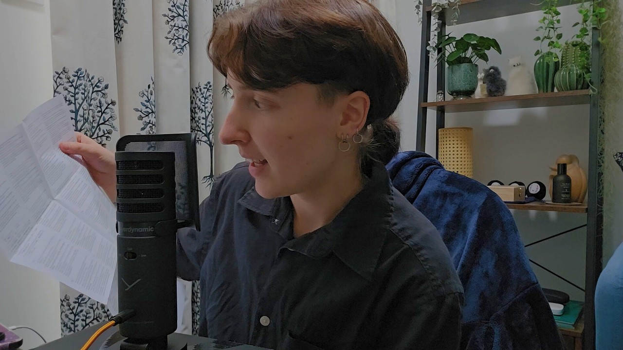 over-explaining instructions/ new mic unboxing! ~ ASMaRch Day 3