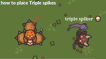 Taming.io Triple Spike | InstaKills #maxkills #triple spikes
