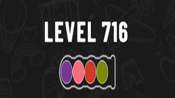 Ball Sort Puzzle Level 716