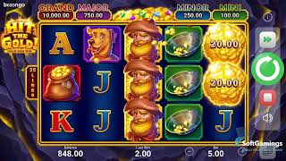 3 Oaks Gaming Booongo - Hit The Gold - Gameplay Demo
