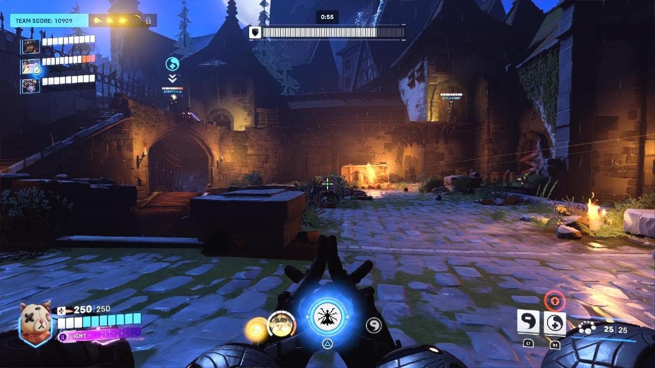 Overwatch 2 - Shoving Mauga into Junkenstein Revenge