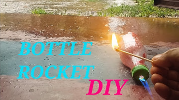 Bottle Rocket DIY 🤯//SCIENCE PROJECTS💡// #shorts  #trending #video