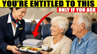 15 Free Things Seniors Can Ask For On A Flight (Airlines REALLY Hate This!)