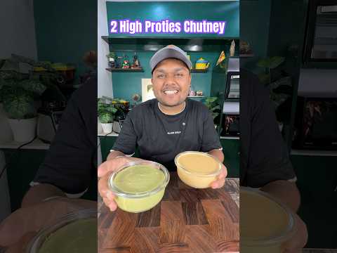 2 high Protein Chutney Dip