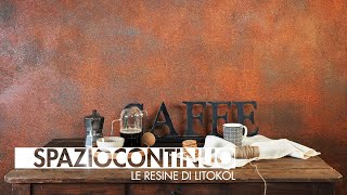 SpazioLamina #Ossidato Corten - Resina effetto ruggine