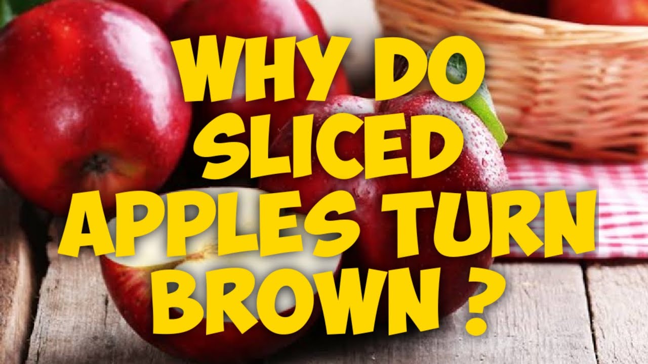WHY DO SLICED APPLES TURN BROWN?? 🍎🍎AND HOW TO PREVENT IT !! YouTube