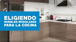Cómo elegir muebles modulares para la cocina - YouTube