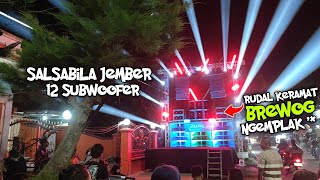 Asli Ngeri Box Kimochi Brewog Salsabila Cek Sound Party 12 Subwoofer 
