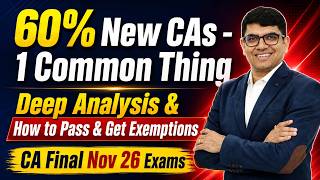 How to Pass & Get Exemptions in CA Final Nov 26 Exams