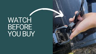 Demo of Vehiclex Ratchet Tie Down Straps with Soft Loops #gifted | Vehiclex