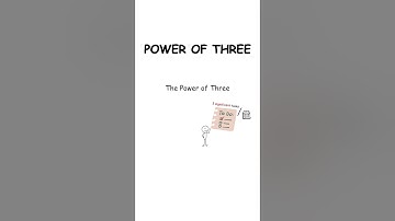 Power of Three - Every PRODUCTIVITY HACK Explained in 8 minutes #explained #science