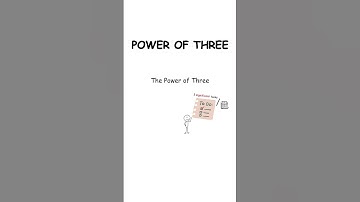 Power of Three - Every PRODUCTIVITY HACK Explained in 8 minutes #explained #science