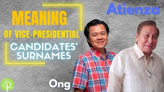 Ong and Atienza mean Go and To Feed